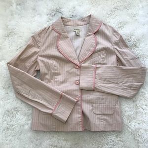 Elevenses Striped Blazer